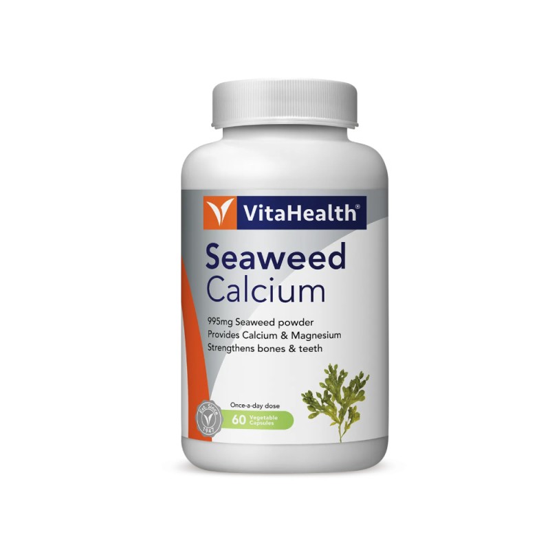 VITAHEALTH Seaweed Calcium 60's- Calcium, Magnesium, Bone