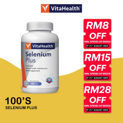 Vitahealth Selenium Plus 100's