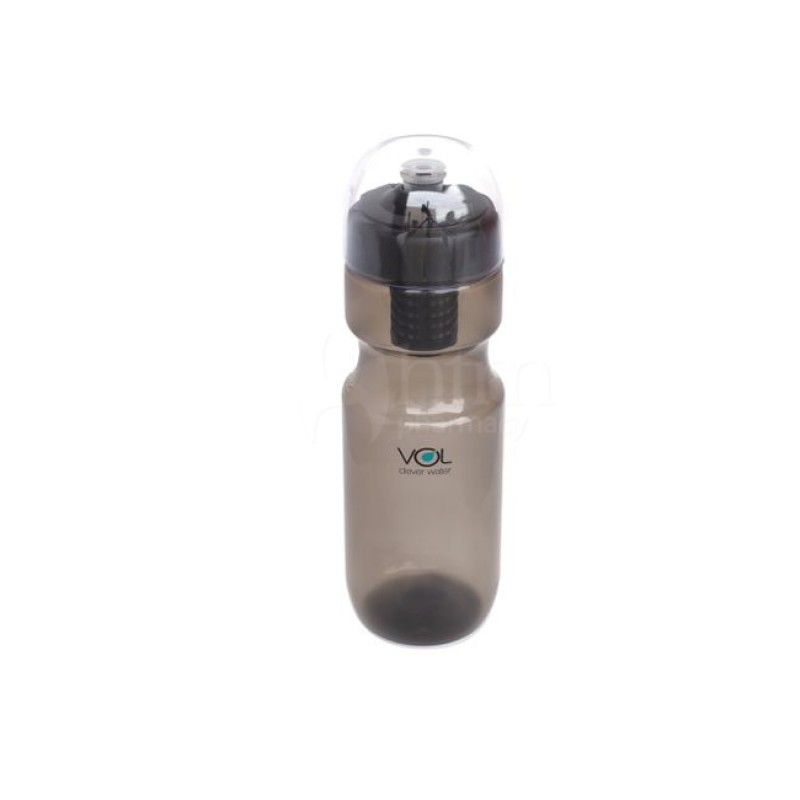 Vol Water Filter Travel Bottle, Hiking Bottle, Camping Bottle (水壶 / 水过滤器) - Black