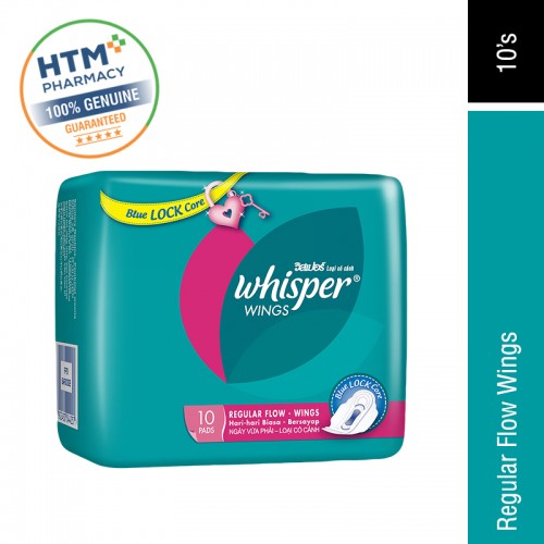 WHISPER REG FLOW WINGS 10'S