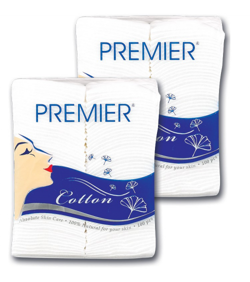 Premier Facial Cotton 100's x 2