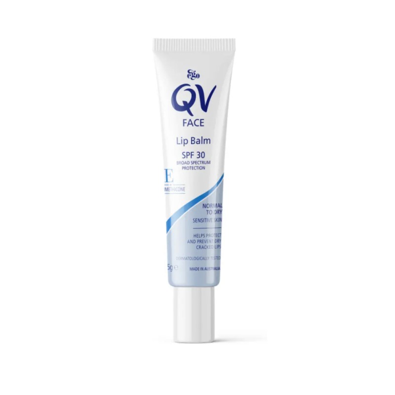 EGO QV Lip Balm 15g for Dry to Sensitive Skin