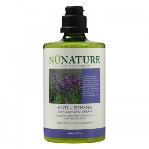 Nunature Bath & Shower Cream 450ML - Anti-Stress