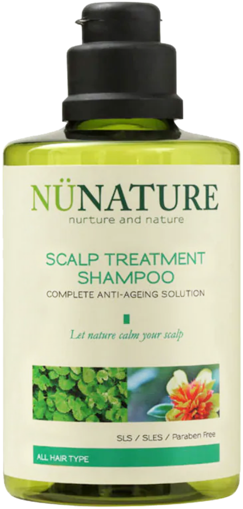 Nunature Scalp Treatment Shampoo 450ML