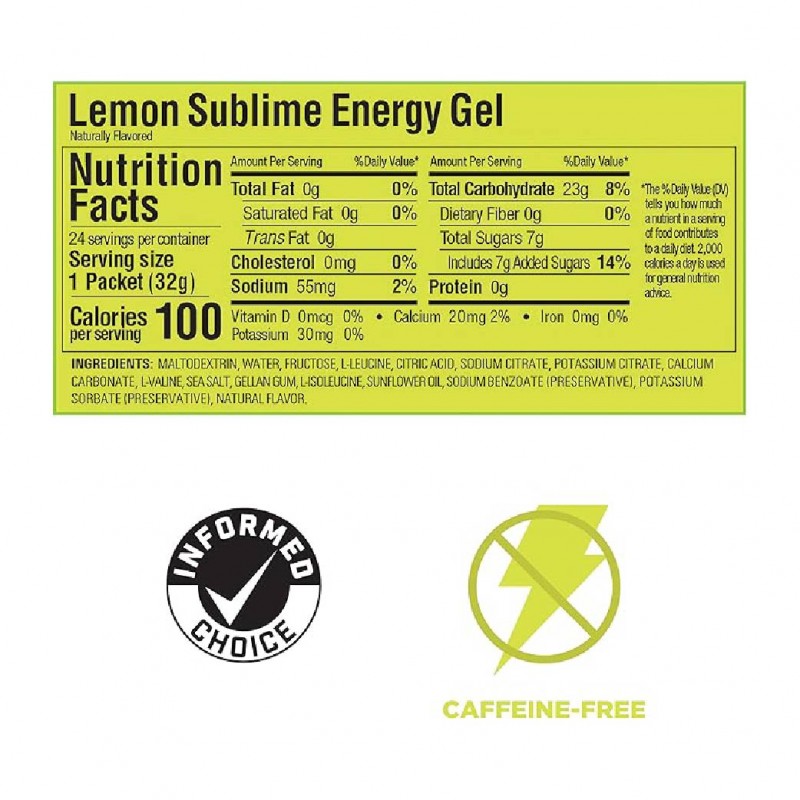 LAC Gu Energy Gel 32g - Lemon Sublime