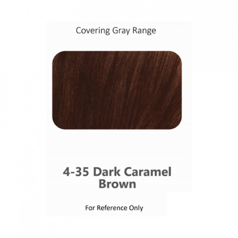 BIGEN Cream Color 4-35 Dark Caramel Brown - Bigen One Push Hair Color Dark Caramel Brown 美源 染发剂 染发膏