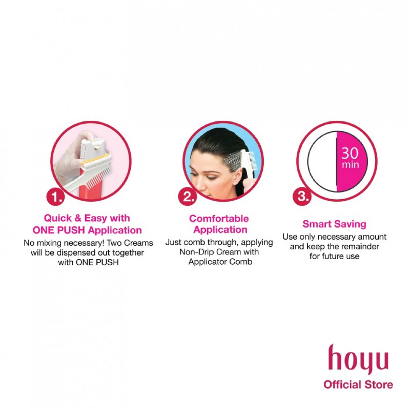 BIGEN Cream Color 5-0 Natural Brown - Bigen One Push Hair Color Natural Brown 美源 染发剂 染发膏