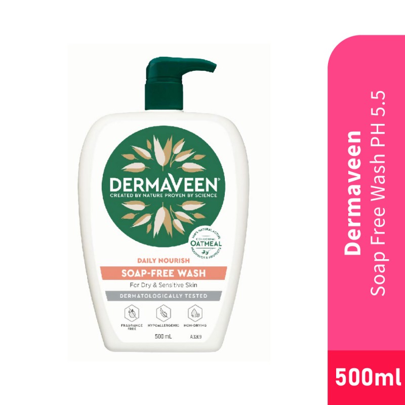 Dermaveen Soap Free Wash PH5.5 500ML