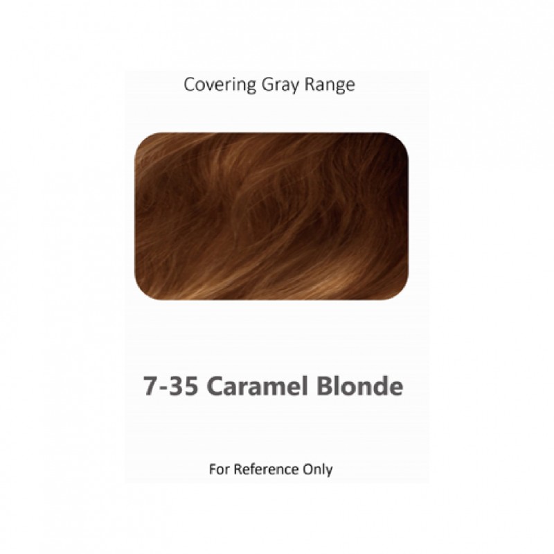 BIGEN Cream Color 7.35 Caramel Blonde - Bigen One Push Hair Color Caramel Blonde 美源 染发剂 染发膏