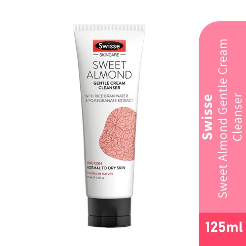 Swisse Sweet Almond Gentle Cream Cleanser 125ml