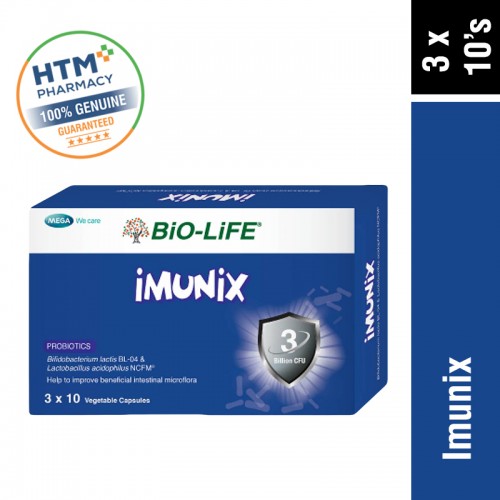 [PROBIOTICS] Bio-Life Imunix 30's