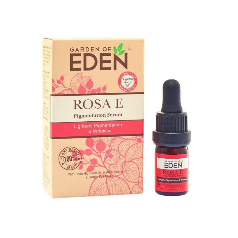 GARDEN OF EDEN Rosa E With Natural Vitamin E 5ml- Skin Care, Serum, Pigmentation Serum