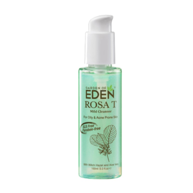 GARDEN OF EDEN Rosa T Mild Cleanser 100ml- Skin Care, Cleanser, Oily Skin Cleanser
