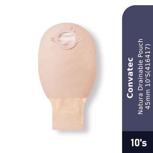 Convatec Natural Drainable Pouch 45mm 10'S(416417)