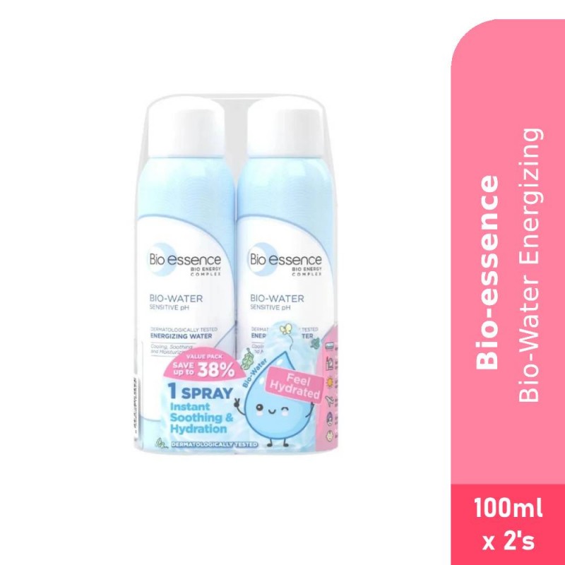 Bio Essence Bio-Water Sensitive Energizing Water 100ml x 2