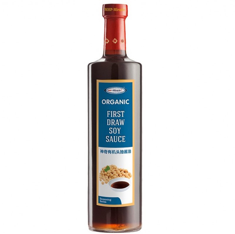 MHP-Miracle Organic First Draw Soy Sauce 375ml