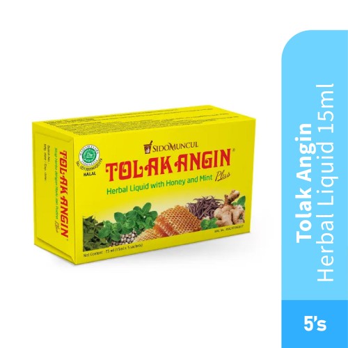 Tolak Angin Herbal Liquid 5s x15ml