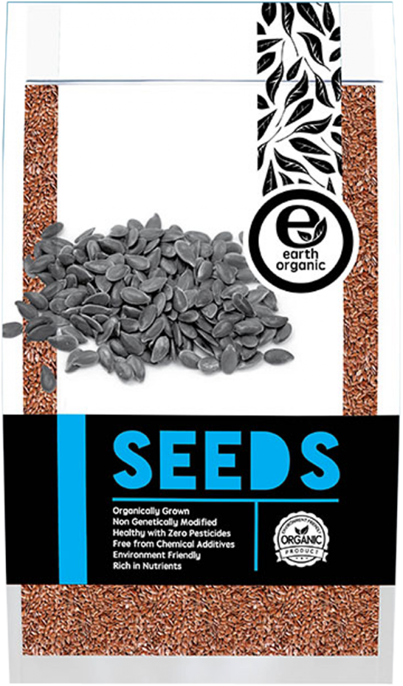 Earth Living Organic Seeds 250g - Brown Flaxseed