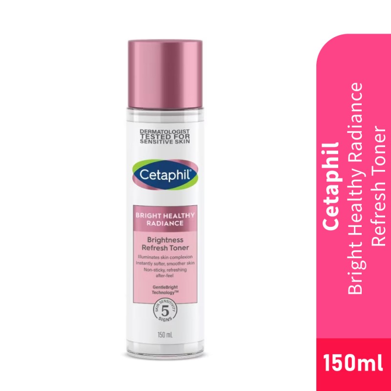 CETAPHIL Bright Healthy Radiance Refresh Toner 150ml Cetaphil Toner, Brightening Toner