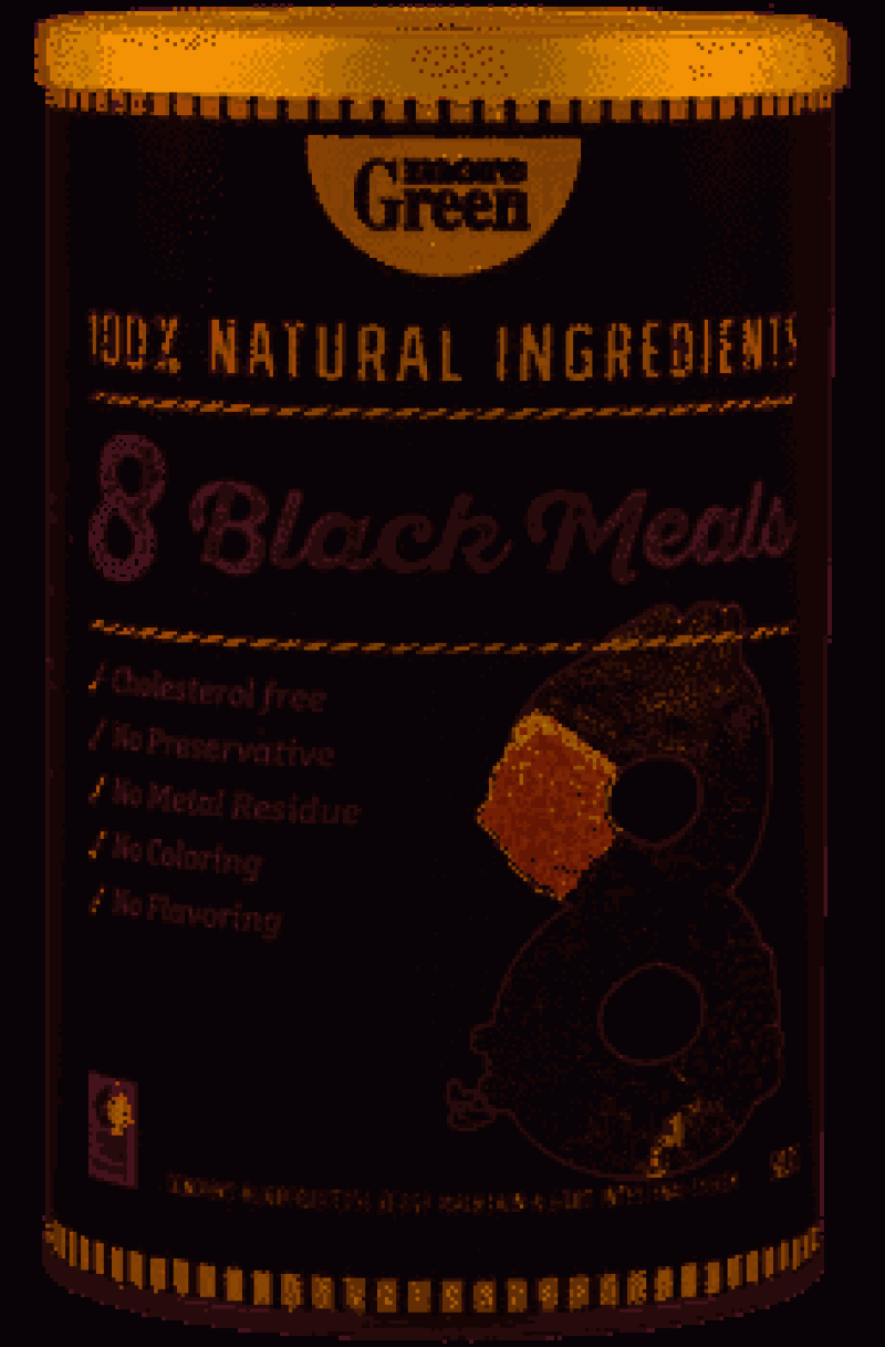 More Green 8 Black Meals 500G
