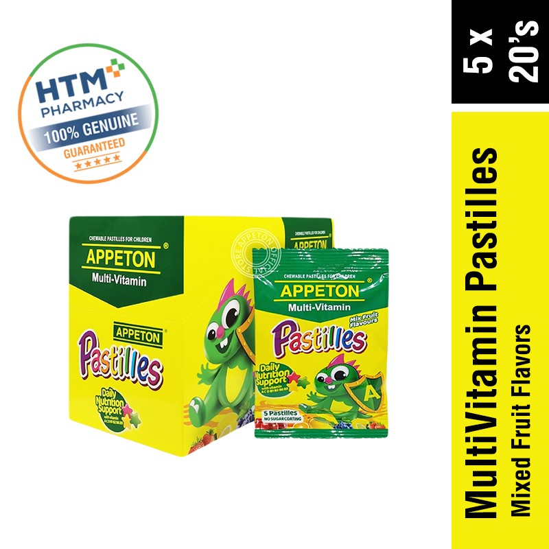 Appeton Multivitamin Pastilles 20 x 5's
