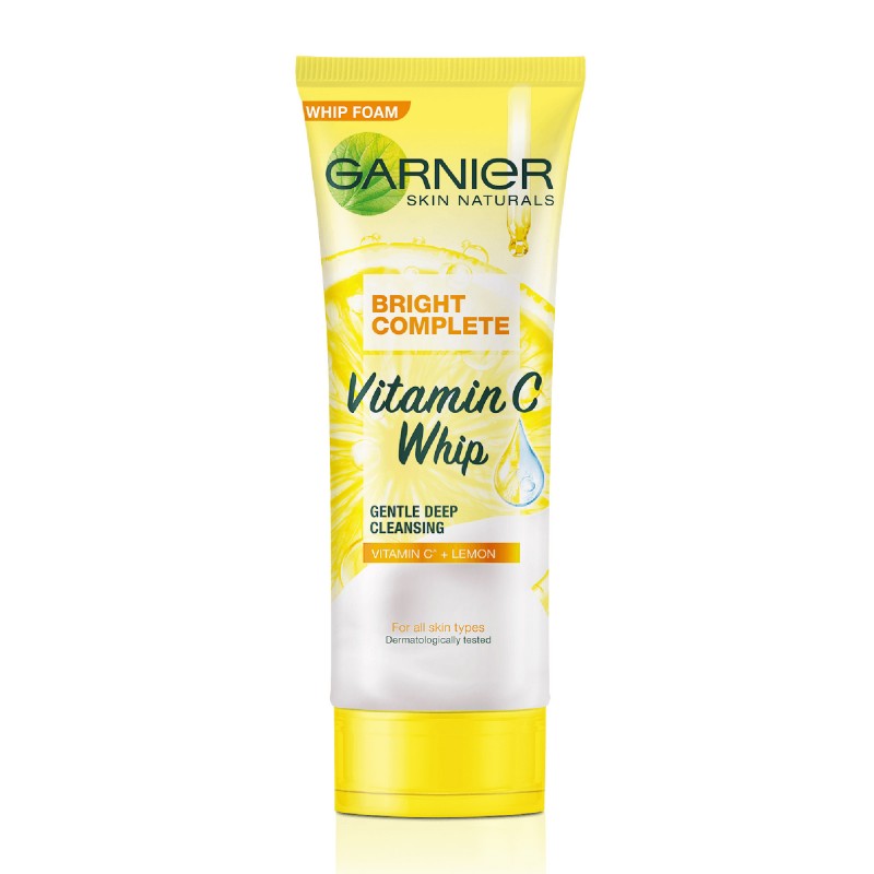 GARNIER Light Complete Brightening Foam 100ml- Face Wash, Face Cleanser (洗脸霜)