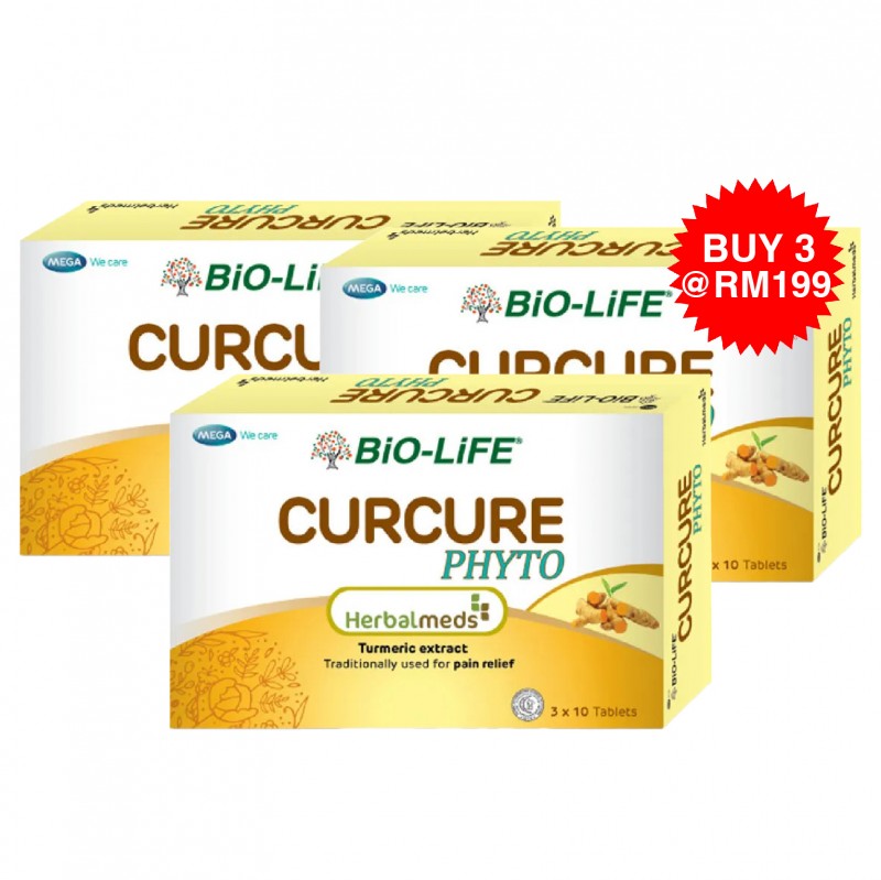 Bio-Life Herbalmeds Curcure Phyto 30'S