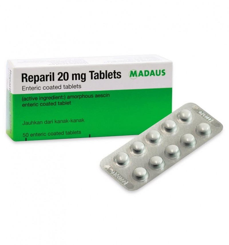 REPARIL 20MG 50'S