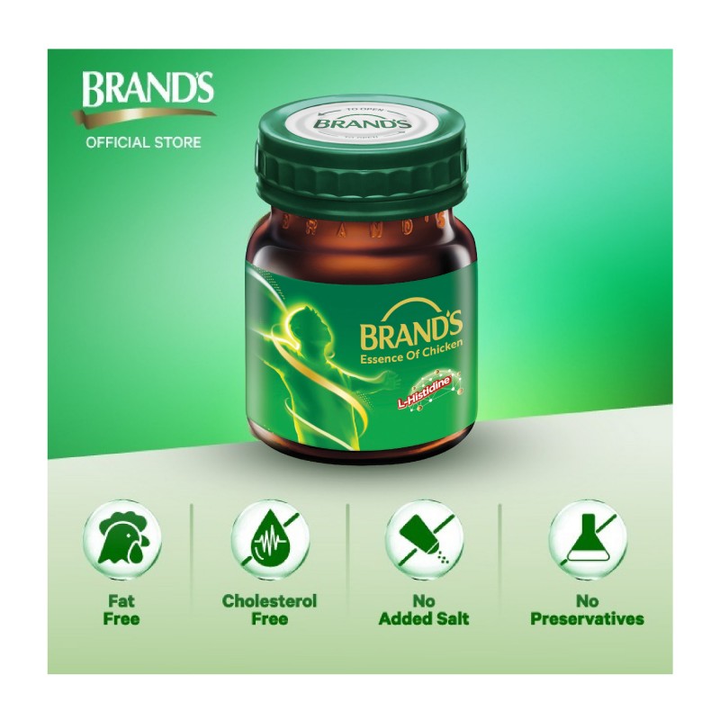 BRANDS Essence of Chicken 70g X 6's with High Protein Chicken Essence for Immune & Energy Booster, 鸡精, 滴鸡精