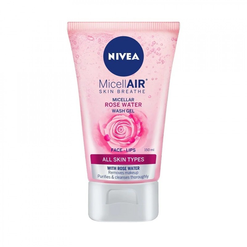 Nivea Micellair Skin Breathe Rose Water Wash Gel 150ml