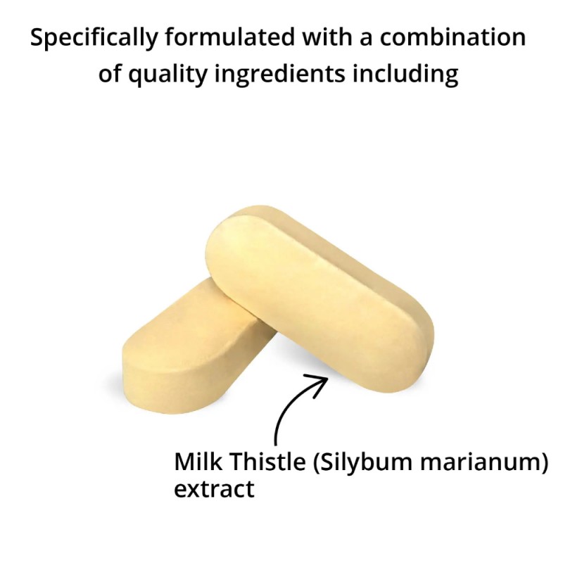 BLACKMORES Milk Thistle 60's for Liver Tonic, Fatty Liver Supplement, Liver Supplement