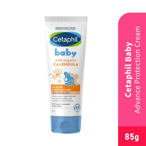 CETAPHIL Baby Advance Protection Cream 85g Baby Cream with Organic Calendula, Cream Baby
