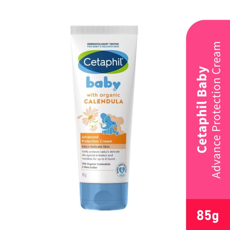 CETAPHIL Baby Advance Protection Cream 85g Baby Cream with Organic Calendula, Cream Baby