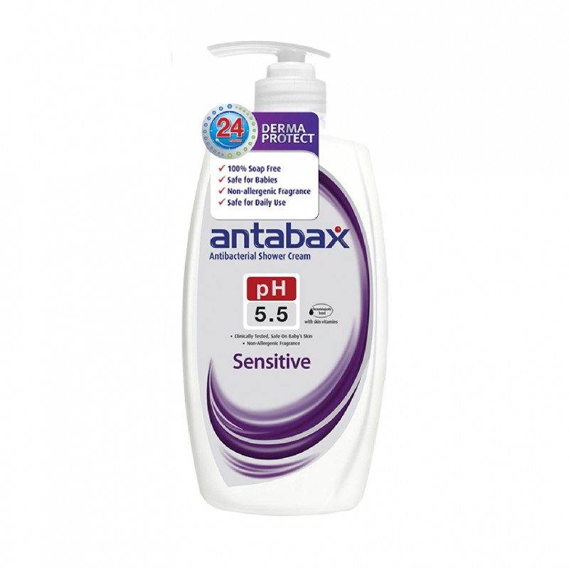 ANTABAX Shower Cream 880ml - Sensitive for Body Wash Sabun Badan Sabun Mandian 沐浴露