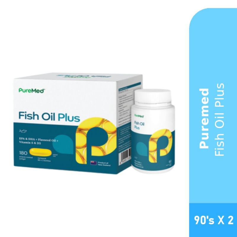 BIOFIZZ Fish Oil Plus 90's X 2 with EPA, DHA and Vitamin E