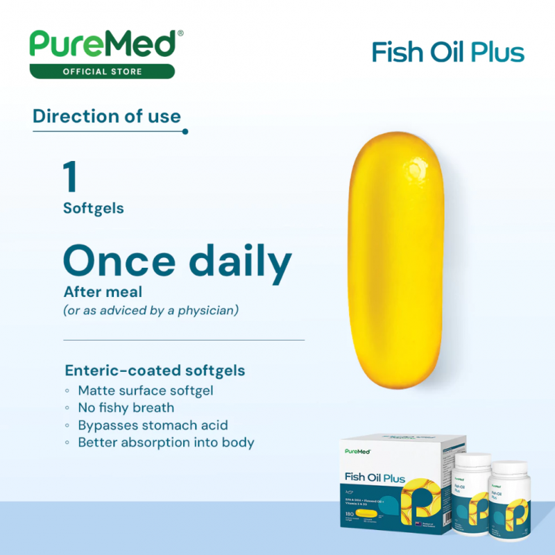BIOFIZZ Fish Oil Plus 90's X 2 with EPA, DHA and Vitamin E
