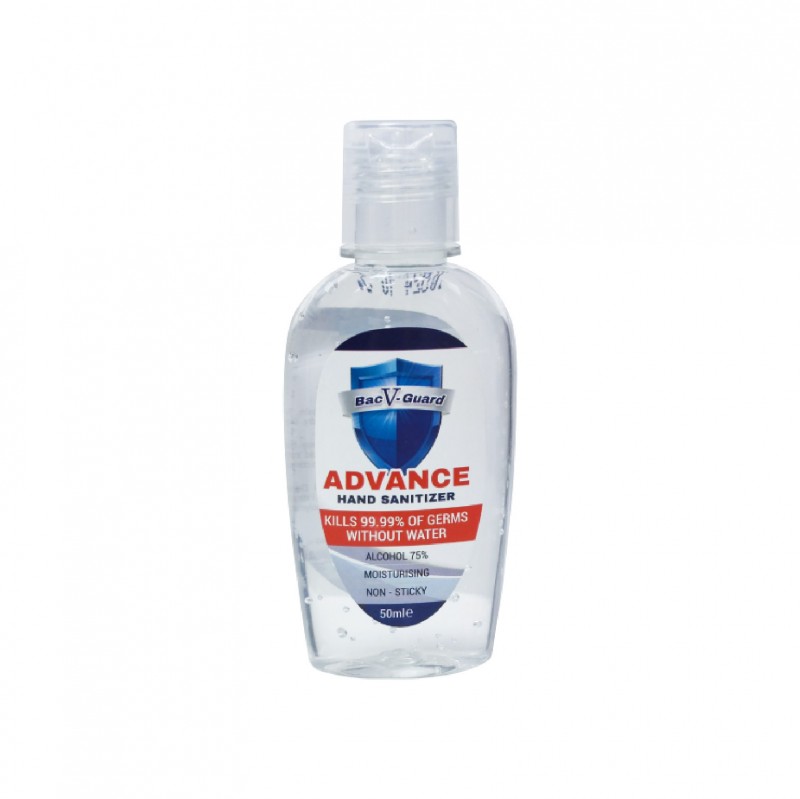 Bacv-guard Advance Non-sticky Moisturizing Hand sanitizer 50ml with alcohol 75%消毒液