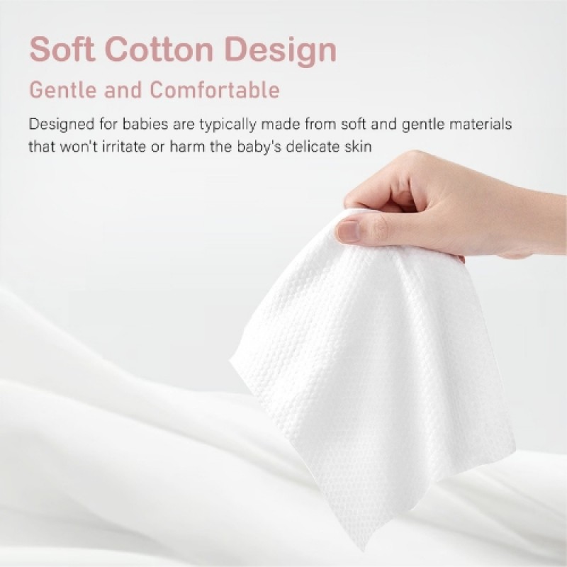 ESENTIAL Non Alcohol Baby Wipes 80's with natural Aloe Vera tisu basah for sensitive skin 宝宝濕紙巾