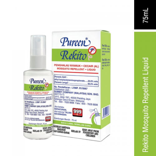 PUREEN REKITO MOSQUITO REPELLENT LIQUID 75ML