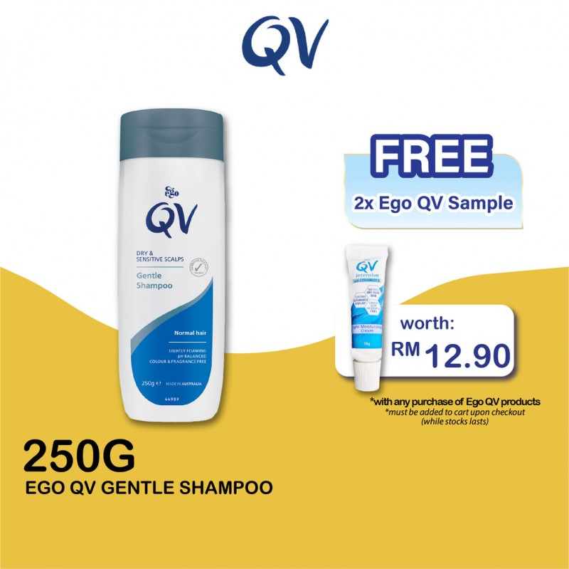 Ego Qv Gentle Shampoo 250g