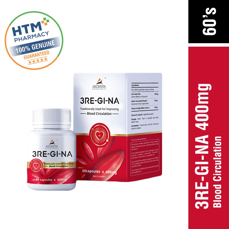 Eldon Ascentia 3RE-GI-NA 400mg 60's