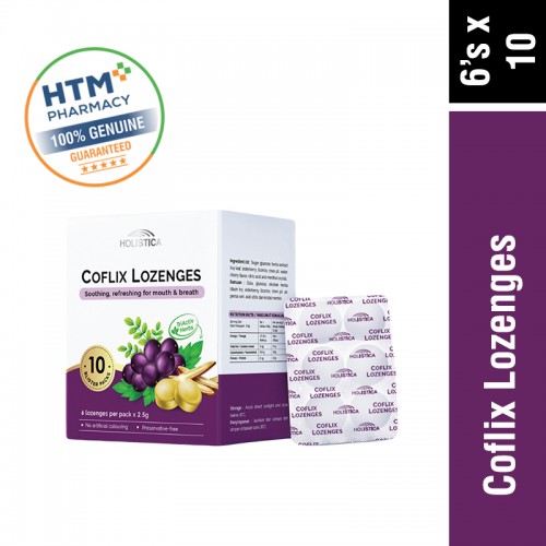 Eldon Holistica Coflix Lozenges 6's x 10