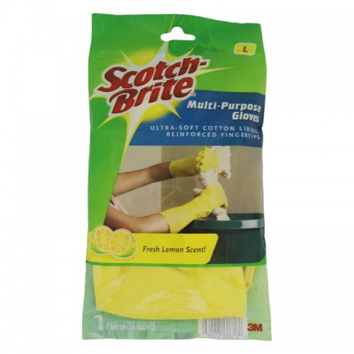 Scotch-Brite Multi Purpose Gloves (491Y) - Large