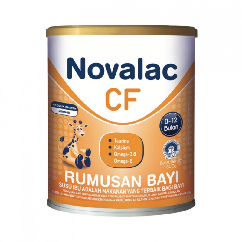 NOVALAC CF 800G 0-12 BULAN (NEW)