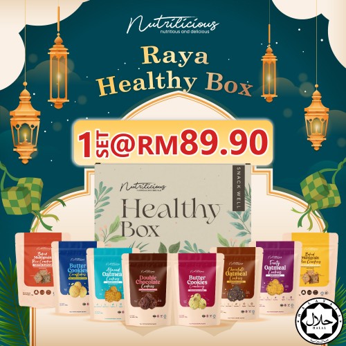 NUTRILICIOUS Raya Healthy Box Snack Well - Healthy Food, Snack Box, Healthy Snack