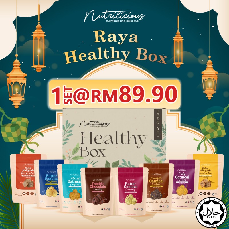 NUTRILICIOUS Raya Healthy Box Snack Well - Healthy Food, Snack Box, Healthy Snack