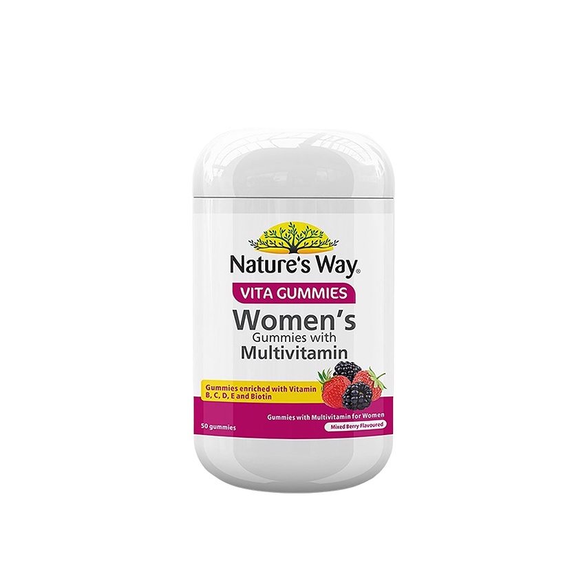 Nature's Way Adults Gummies With Multivitamin 50's (Womens)