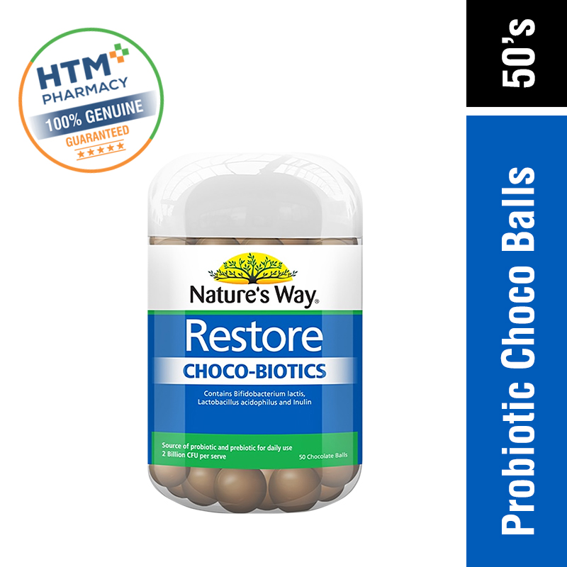 Nature's Way Probiotic Choco Balls 50's