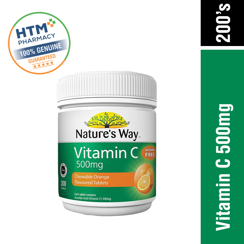 Nature's Way Vitamin C 500mg 200's
