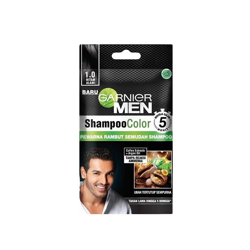 Garnier Men Shampoo Color 20ml - Shade 3